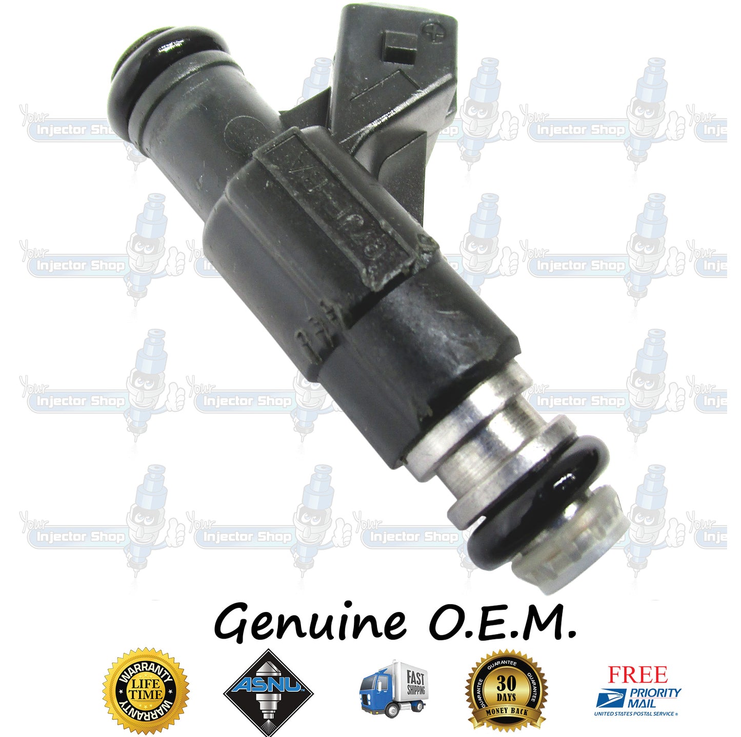 6x Genuine Ford 97JF-BA Fuel Injectors 0280155734 Bosch Vin E 4.0L SOHC V6 245CID Cologne