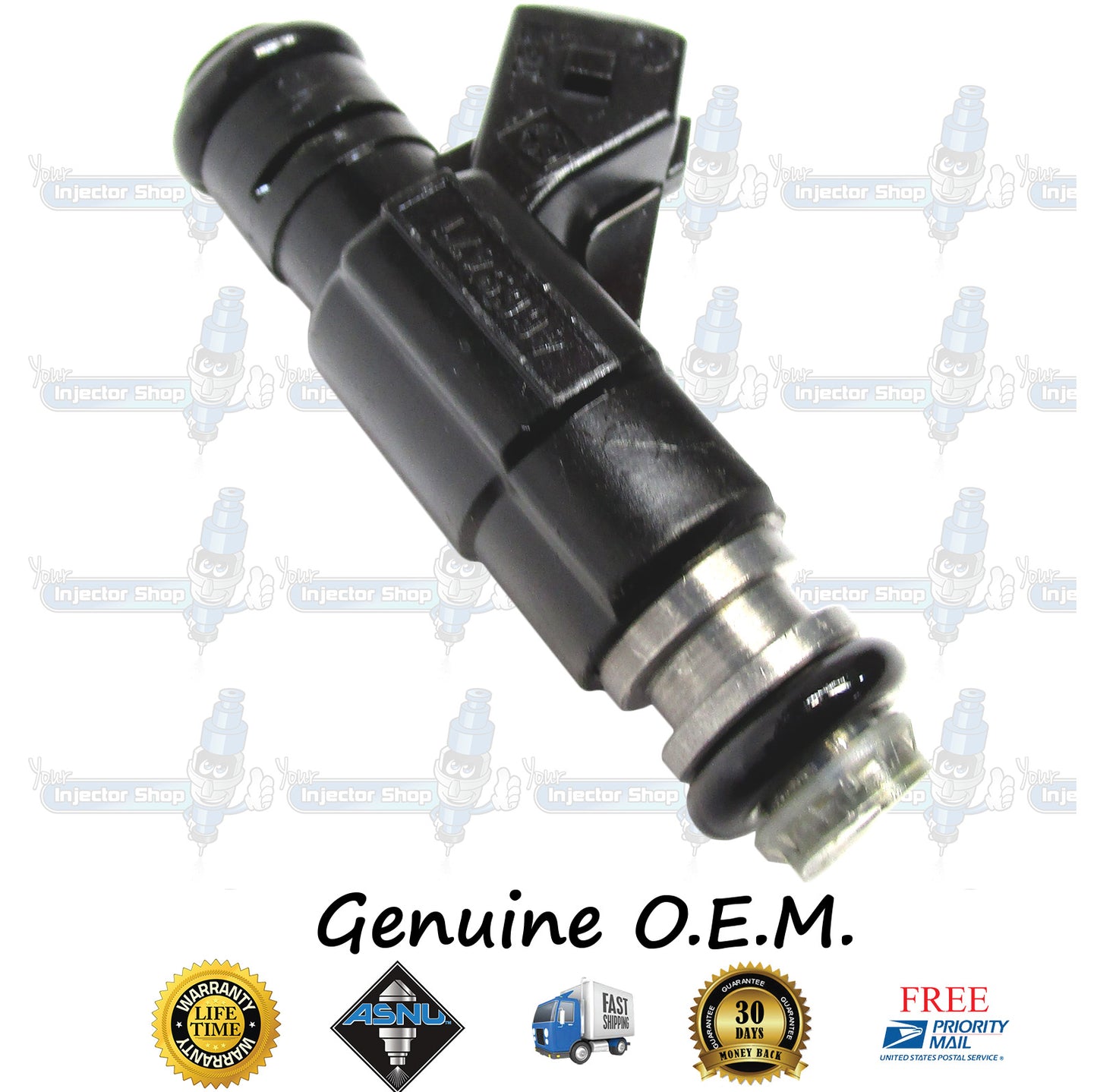 4x Genuine Mopar 04669471AB Fuel Injectors 0280155740 Bosch Neon 2.0L SOHC I4 122CID A588 ECB