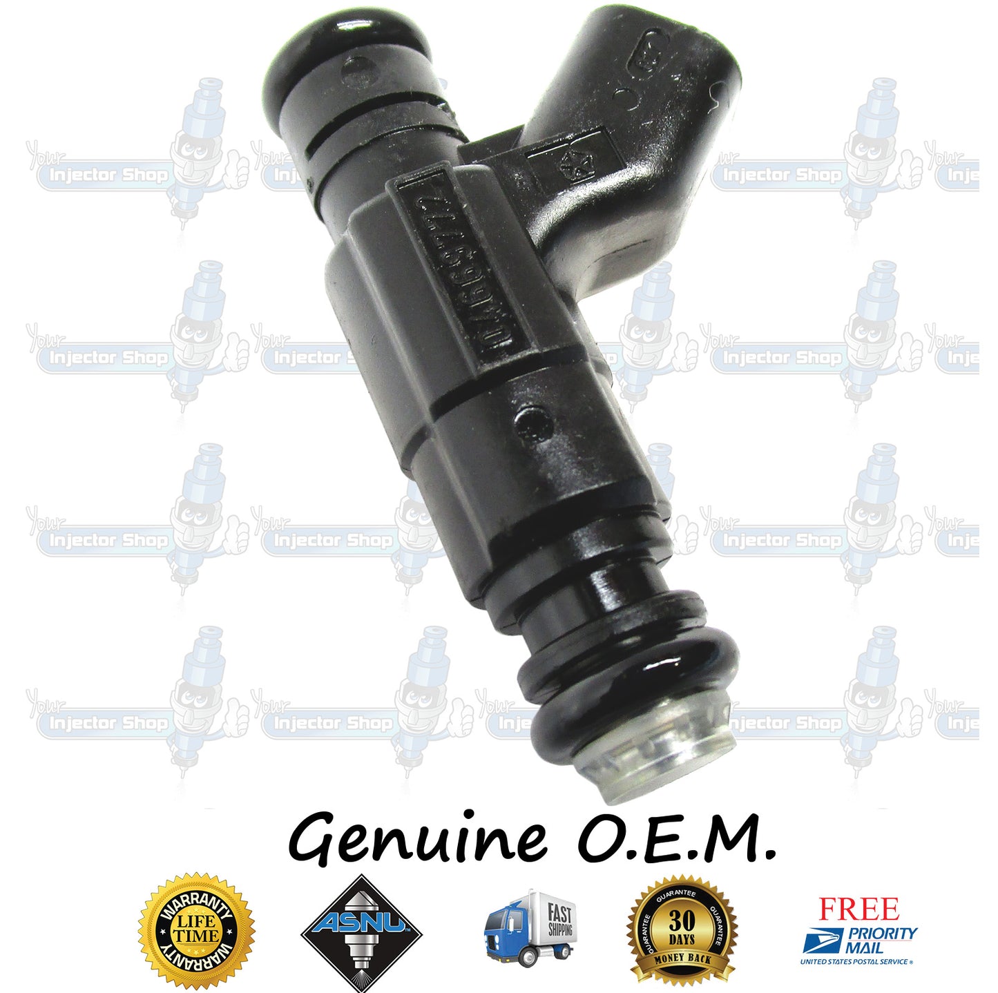 4x Genuine Mopar 04669772 Fuel Injectors 0280155782 Bosch 2.0L SOHC I4 122CID A588 ECB