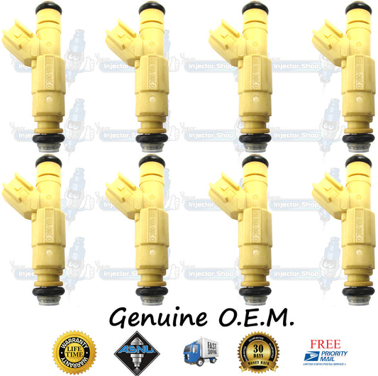 8x Genuine Mercury Ford XS2E-A5B Fuel Injectors 0280155861 Bosch 5.0L OHV V8 302CID