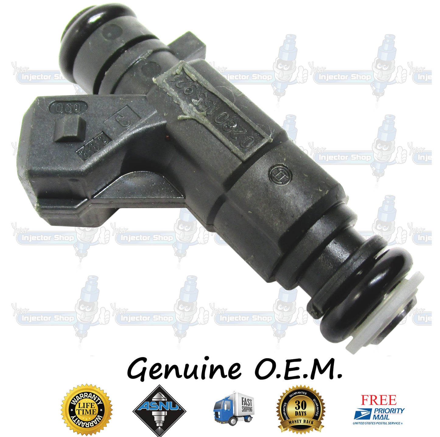 8x Genuine Audi Volkswagen VW 077133551M Fuel Injectors 0280155921 Bosch 4.2L DOHC V8