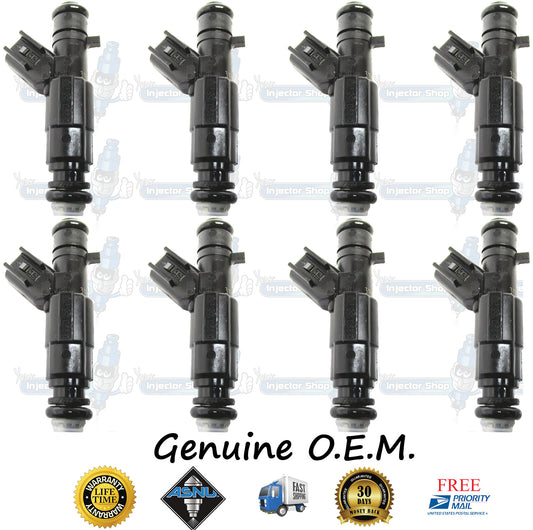 8x Genuine GM Cadillac 12559036 Fuel Injectors 0280155923 Bosch 4.0L 4.6L DOHC V8 Northstar