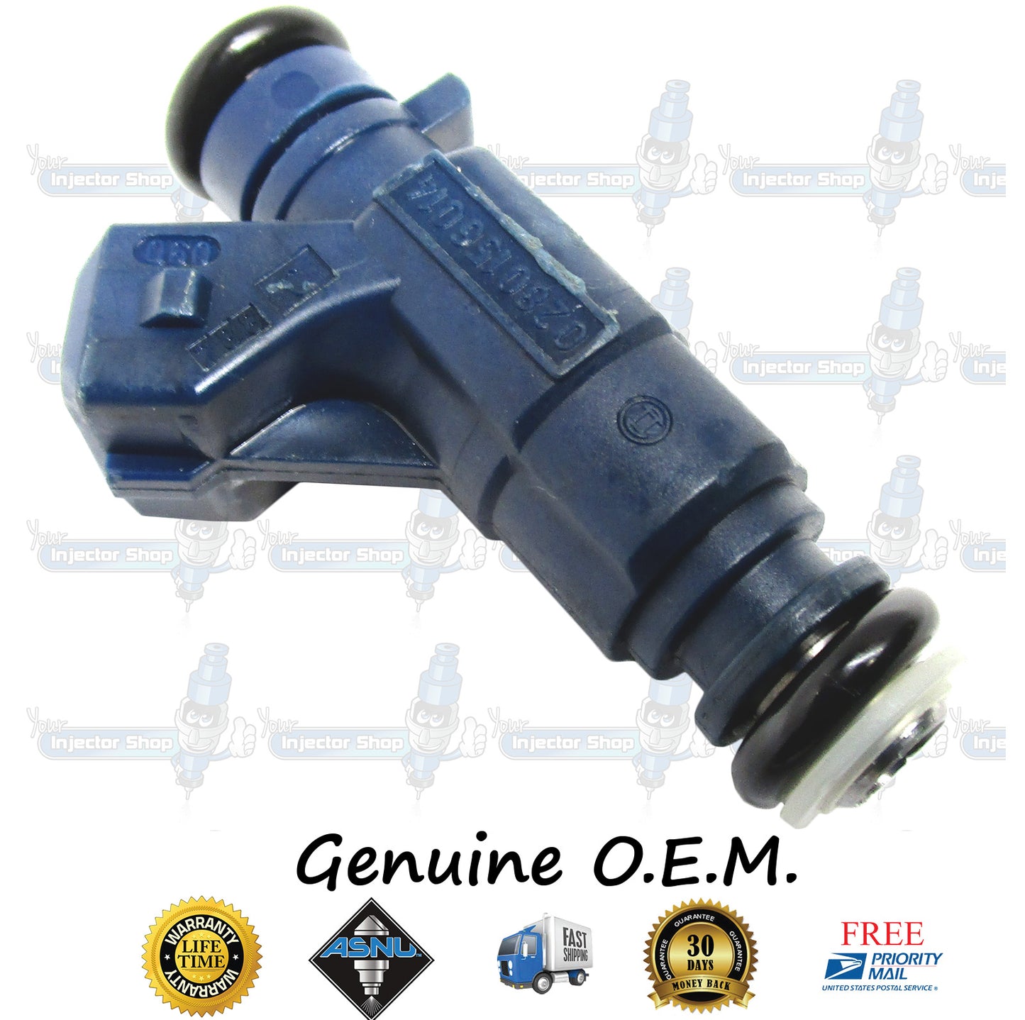 6x Genuine Mercedes Benz MB A1120780149 Fuel Injectors 0280156014 Bosch 2.6L 3.2L SOHC V6 M112 W203 W211