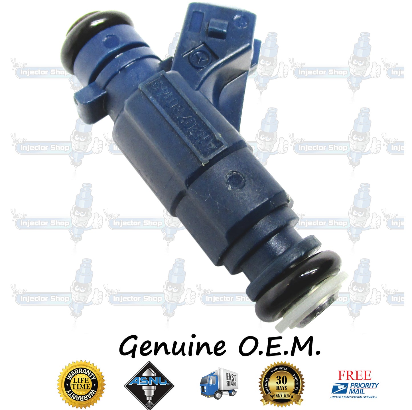 6x Genuine Mercedes Benz MB A1120780149 Fuel Injectors 0280156014 Bosch 2.6L 3.2L SOHC V6 M112 W203 W211