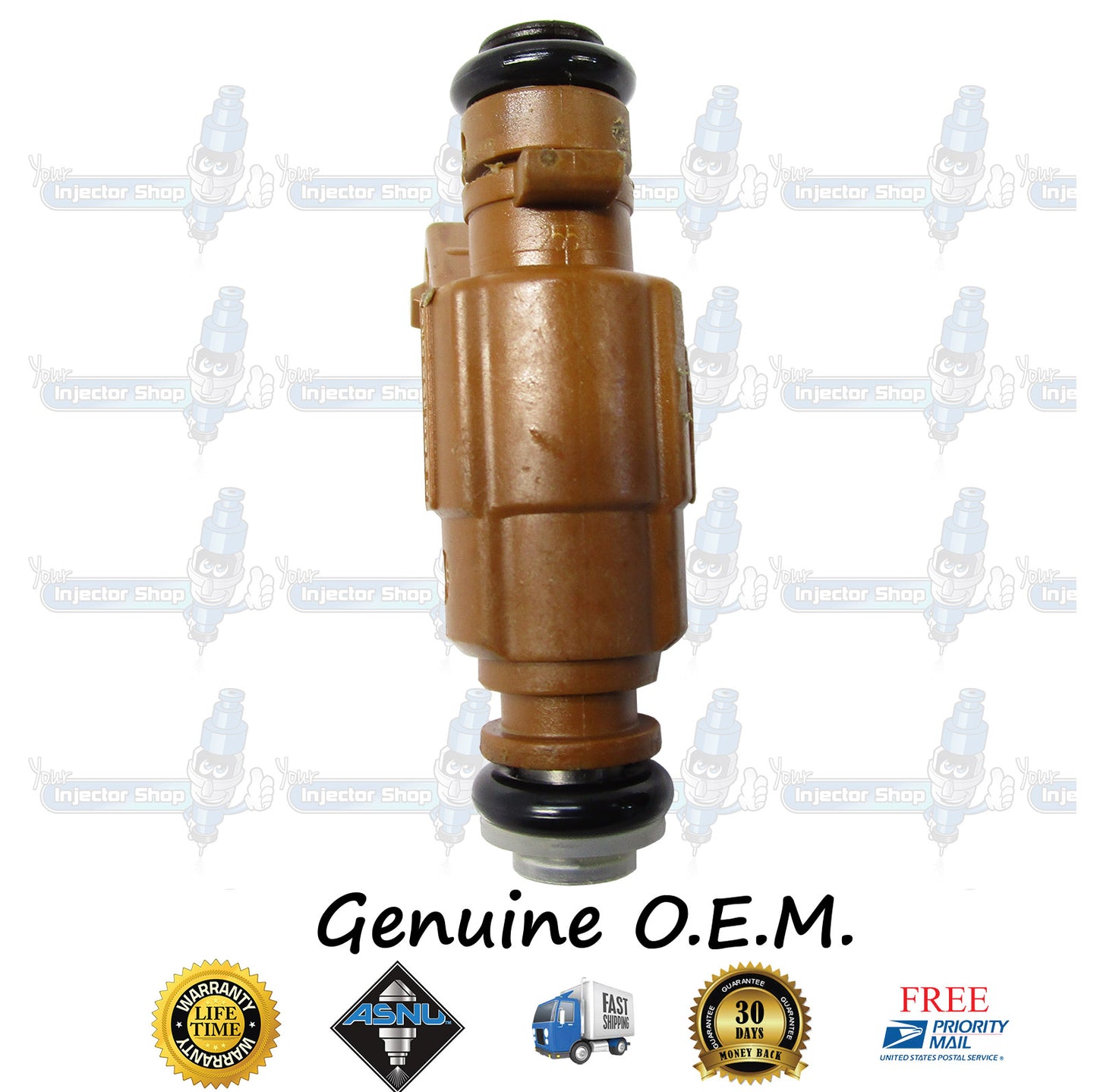 6x Genuine Mercedes Benz MB A1130780249 Fuel Injectors 0280156016 Bosch 3.2L 3.7L SOHC V6 M112 E32 E37 C209 W163