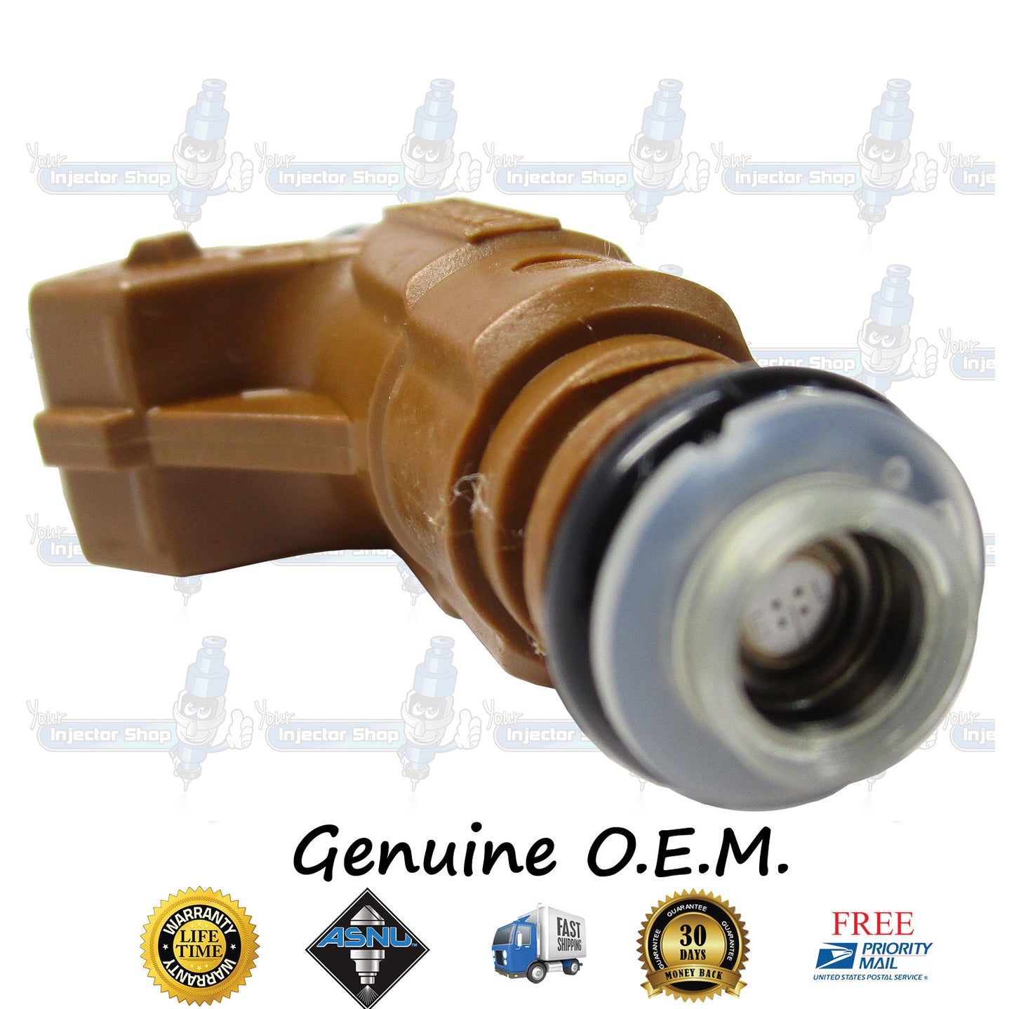 6x Genuine Mercedes Benz MB A1130780249 Fuel Injectors 0280156016 Bosch 3.2L 3.7L SOHC V6 M112 E32 E37 C209 W163