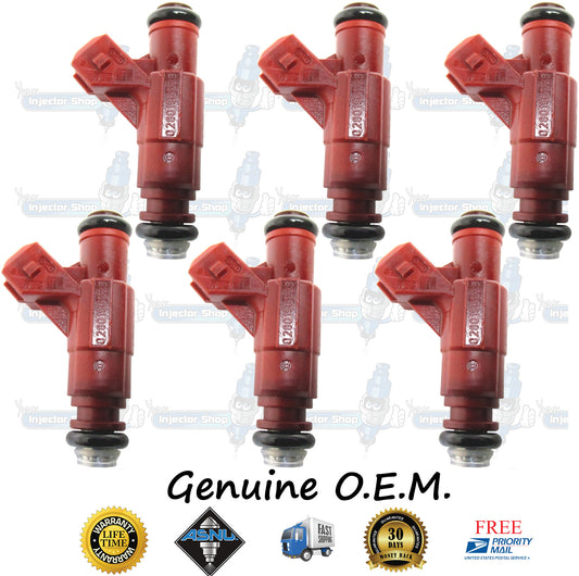 6x Genuine Ford Mercury 1L2E-C5A Fuel Injectors 0280156028 Bosch 4.0L Flex SOHC V6