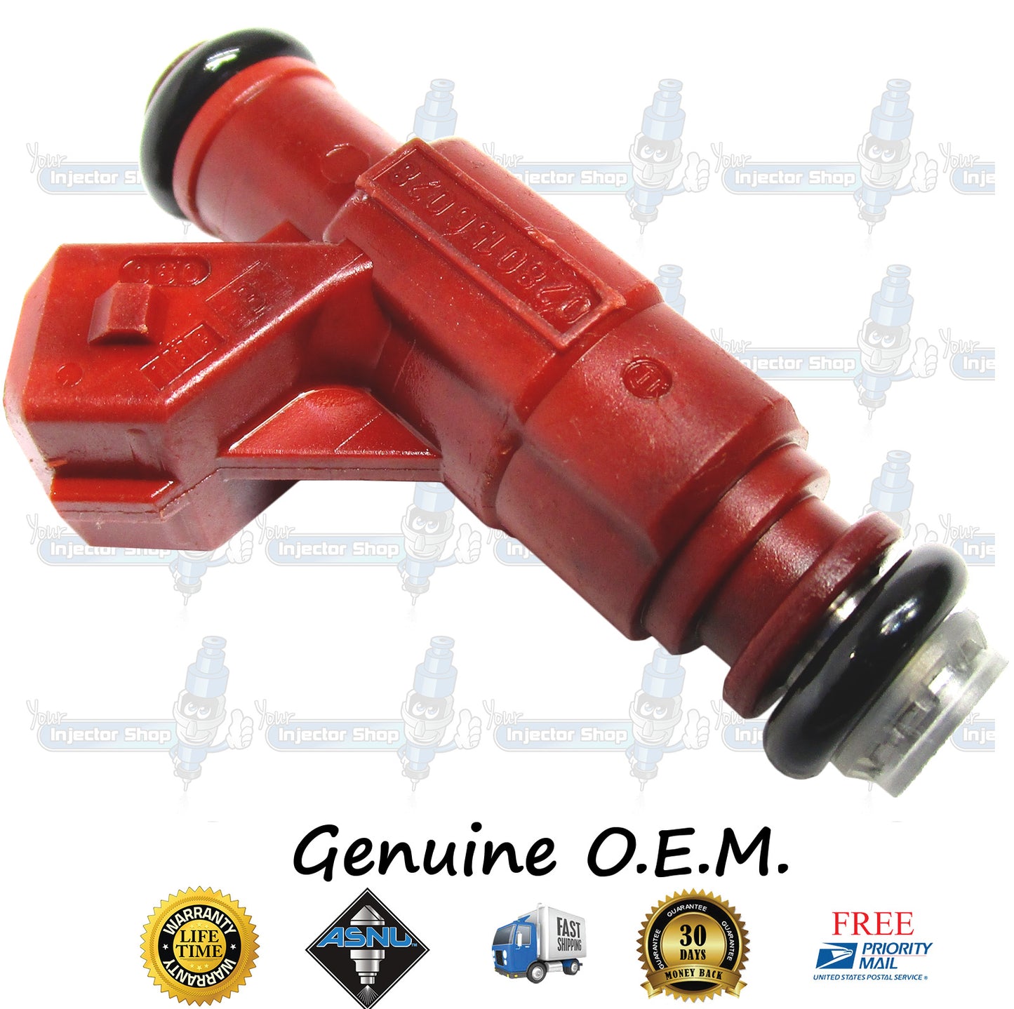 6x Genuine Ford Mercury 1L2E-C5A Fuel Injectors 0280156028 Bosch 4.0L Flex SOHC V6