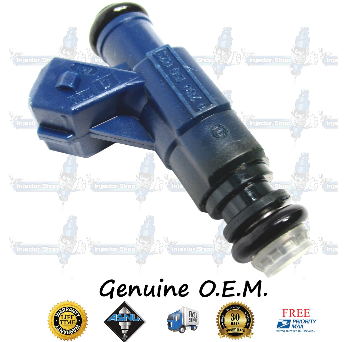 6x Genuine Ford Mercury Mazda 1L2E-B5A Fuel Injectors 0280156029 Bosch 4.0L SOHC V6