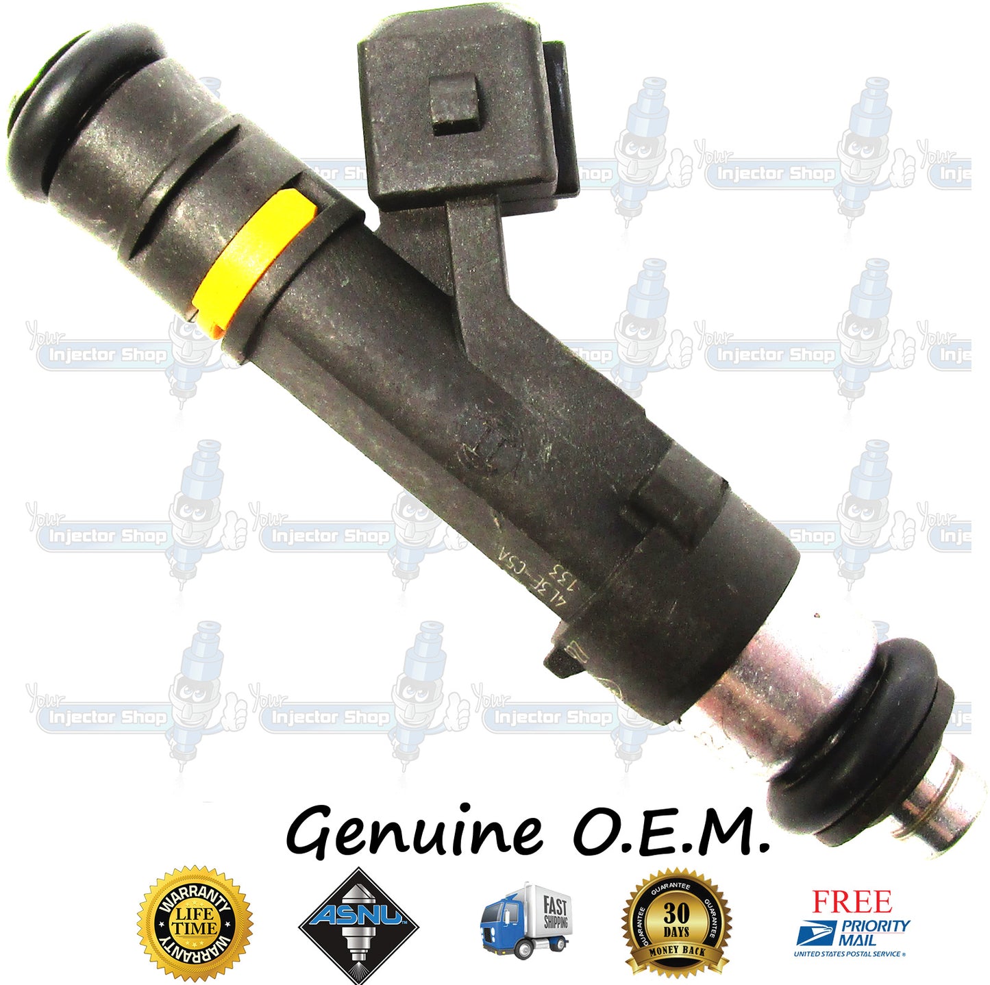 8x Genuine Ford Fuel Injectors 4L3E-C5A Bosch 0280158044 5.4L SOHC V8