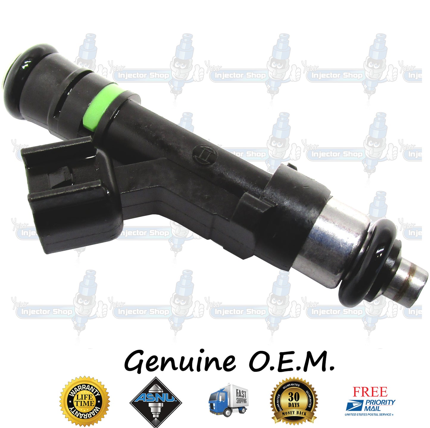 6x Genuine Ford Fuel Injectors 6E5E-A5B Bosch 0280158075 3.0L DOHC V6 Duratec