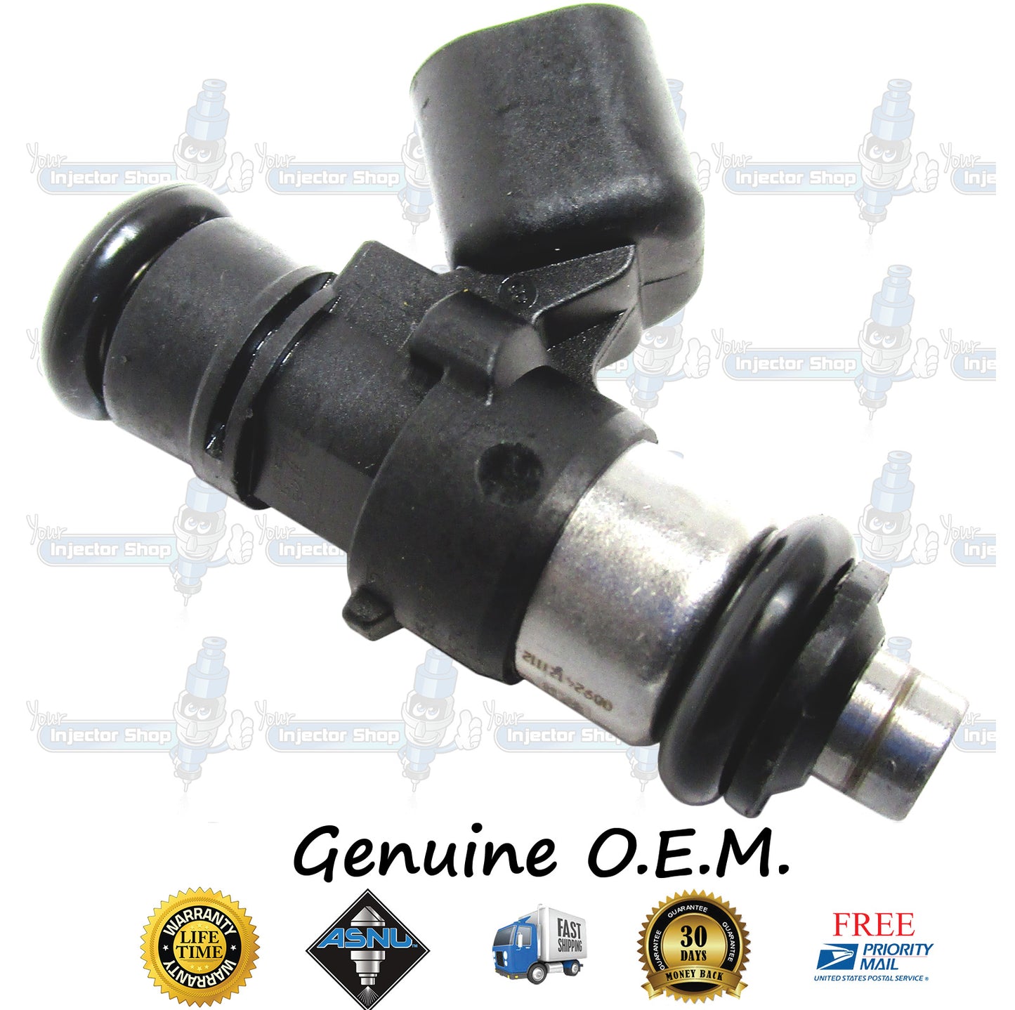 8x Genuine GM Fuel Injectors 12580579 Bosch 0280158077 5.3L DOHC V8 LS4 89017704