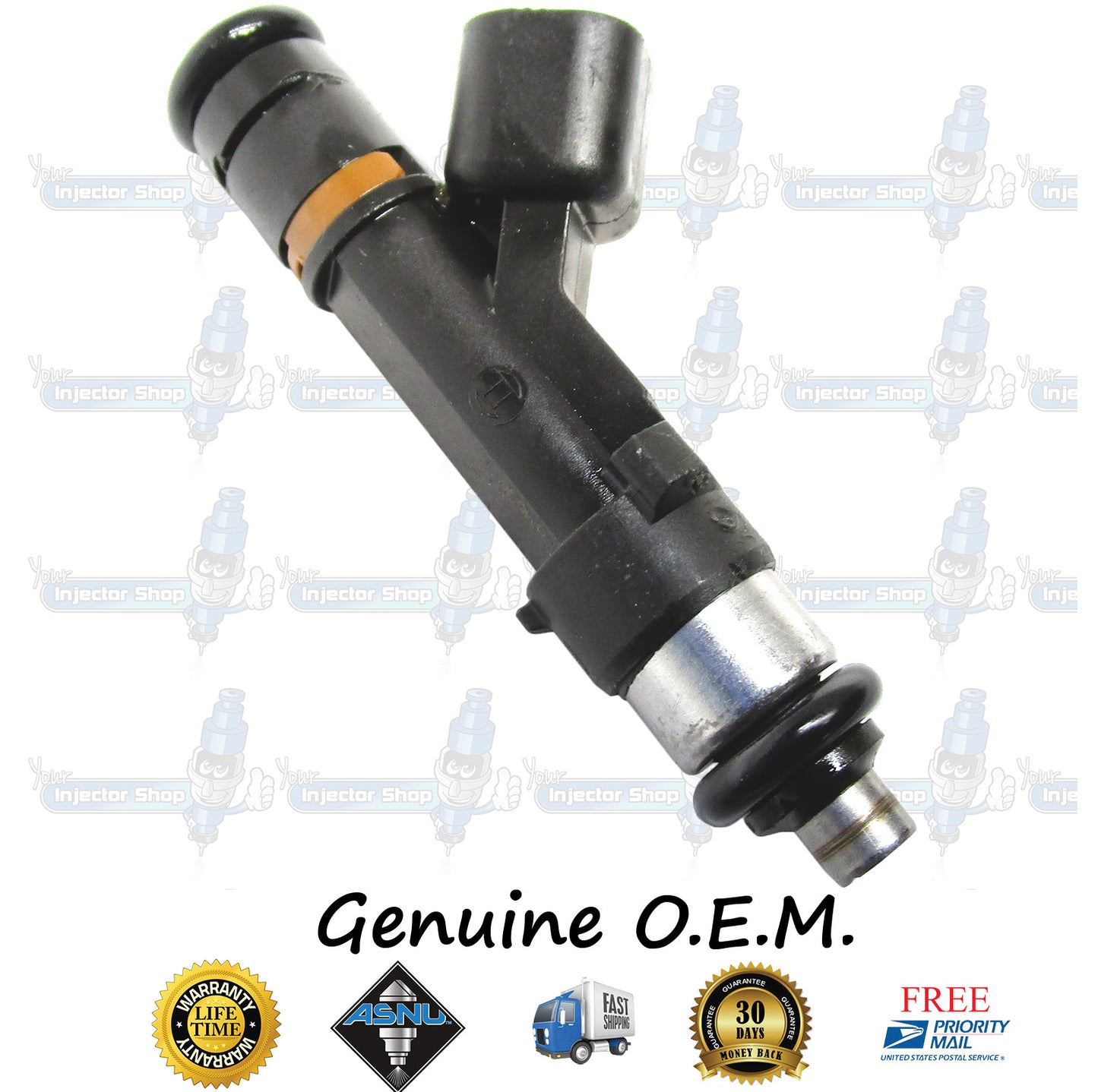 4x Genuine Ford Fuel Injectors 7L5G-AB Bosch 0280158105 2.3L DOHC Duratec