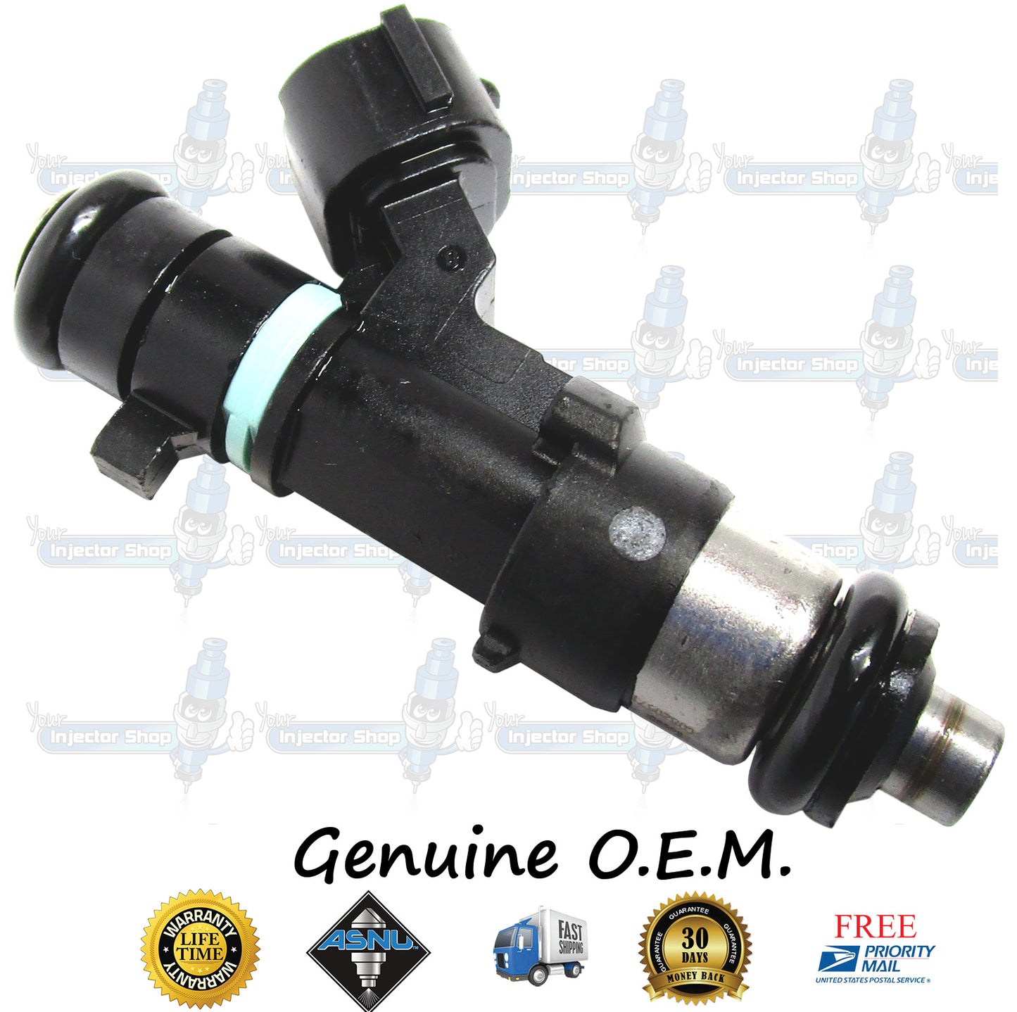 4x Genuine Nissan Fuel Injectors 16600-JA000 16600-JA00B Bosch 0280158130 2.5L DOHC QR25DE