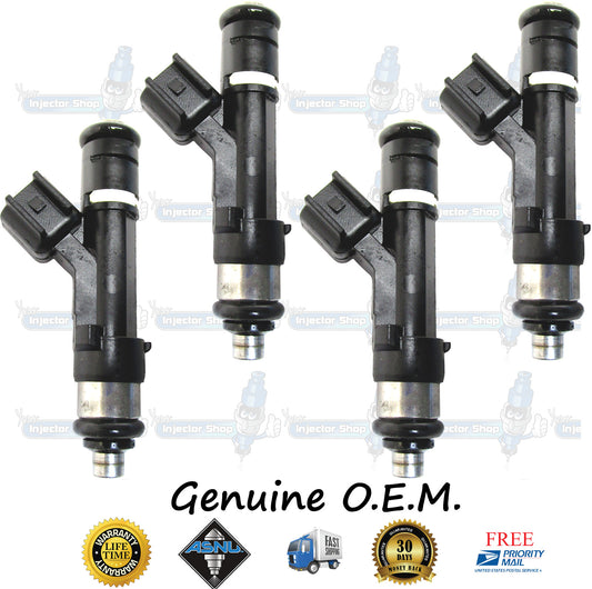 4x Genuine Ford Mazda Fuel Injectors 9E5G-AA Bosch 0280158162 2.5L DOHC Duratec V6