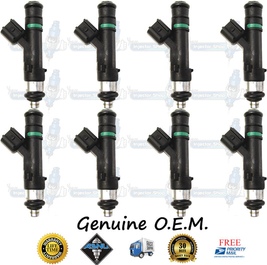 8x Genuine Ford Fuel Injectors 9L3E-B5A Bosch 0280158174 5.4L Flex Fuel SOHC V8 Triton