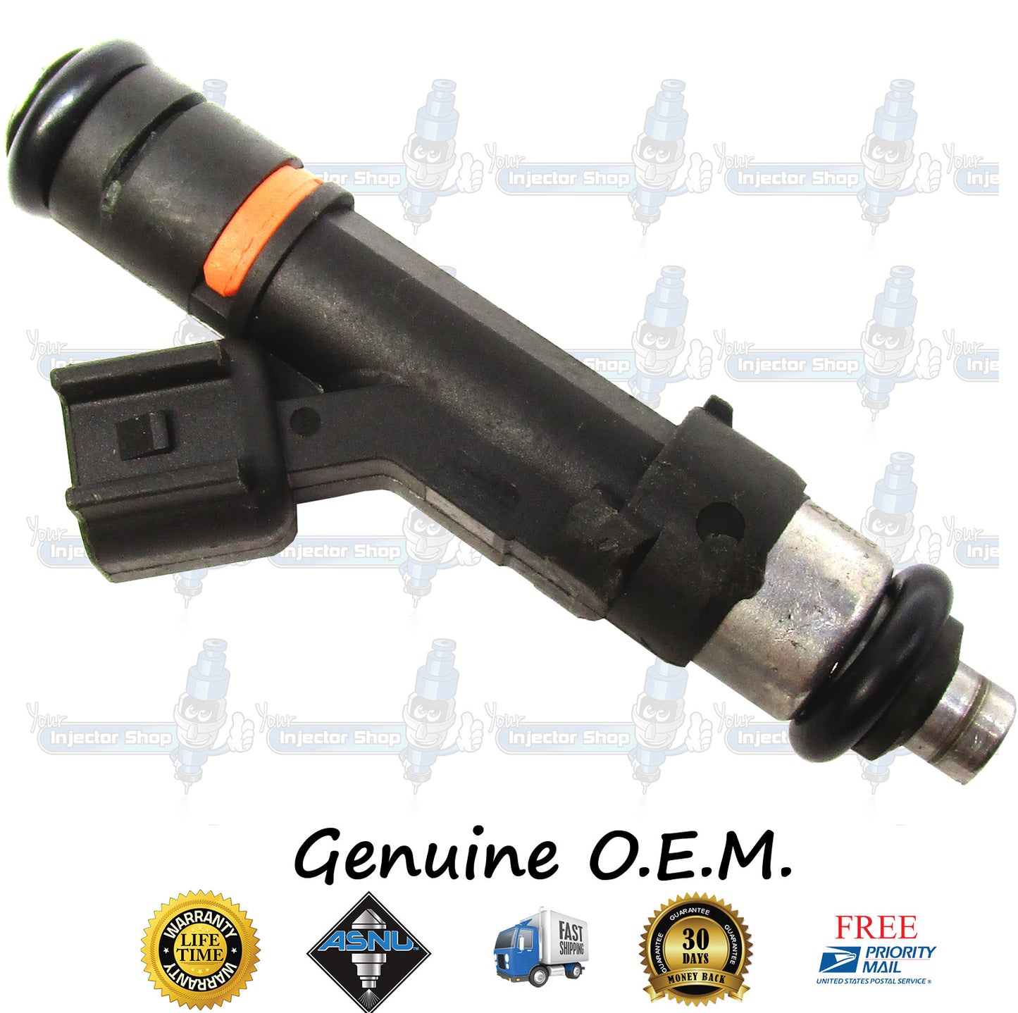 4x Genuine Ford Lincoln Fuel Injectors 8S4G-AA Bosch 0280158179 2.0L DOHC Duratec