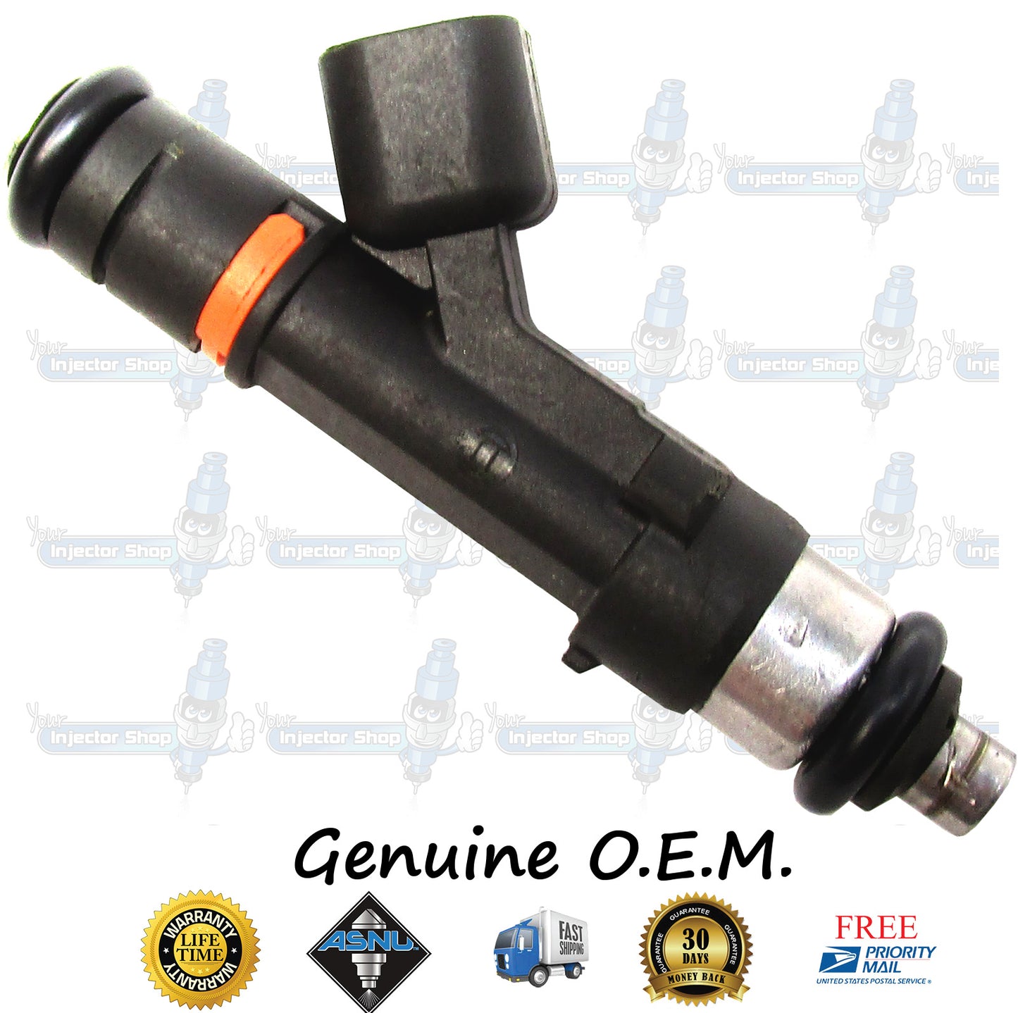 4x Genuine Ford Lincoln Fuel Injectors 8S4G-AA Bosch 0280158179 2.0L DOHC Duratec