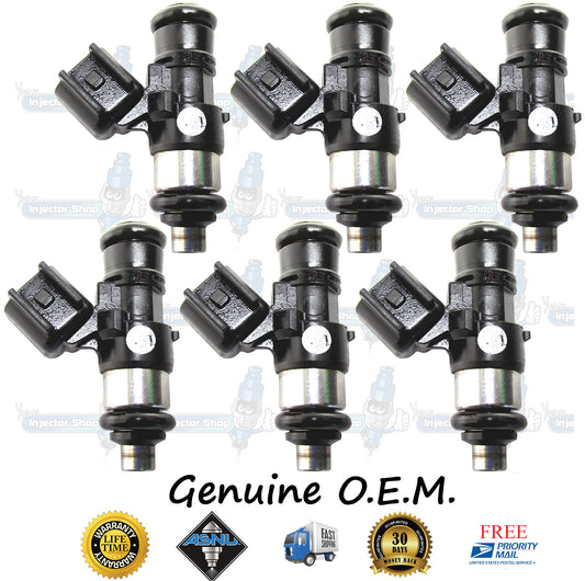 6x Genuine Ford Fuel Injectors BR3E-F5A Bosch 0280158191 3.5L 3.7L DOHC Duratec