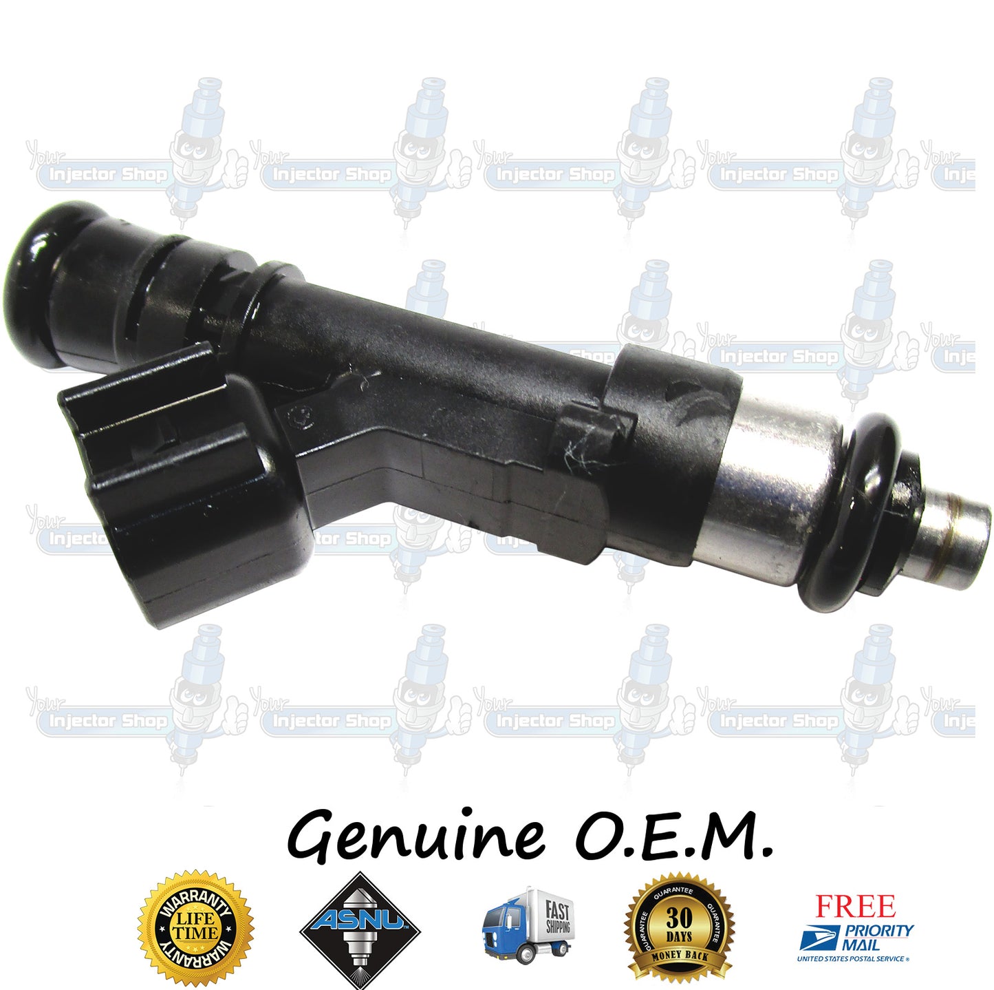 8x Genuine Ford Fuel Injectors BR3E-E5A Bosch 0280158227 5.0L Coyote DOHC V8