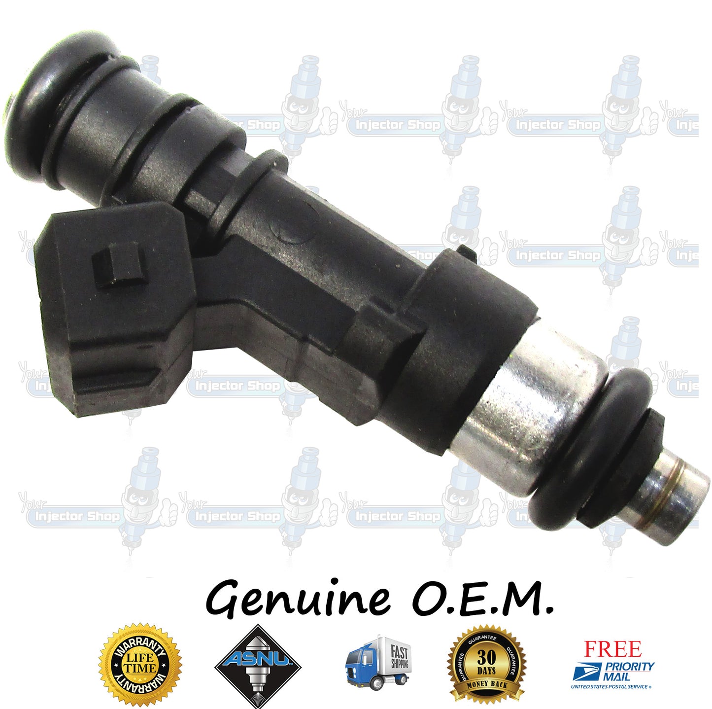 4x Genuine Ford Fuel Injectors AE8A-AA Bosch 0280158254 Fiesta 1.6L DOHC Sigma