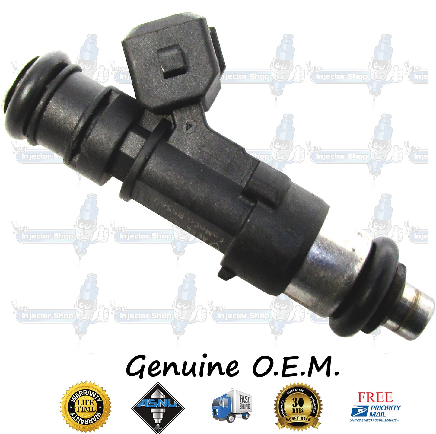 4x Genuine Ford Fuel Injectors AE8A-AA Bosch 0280158254 Fiesta 1.6L DOHC Sigma