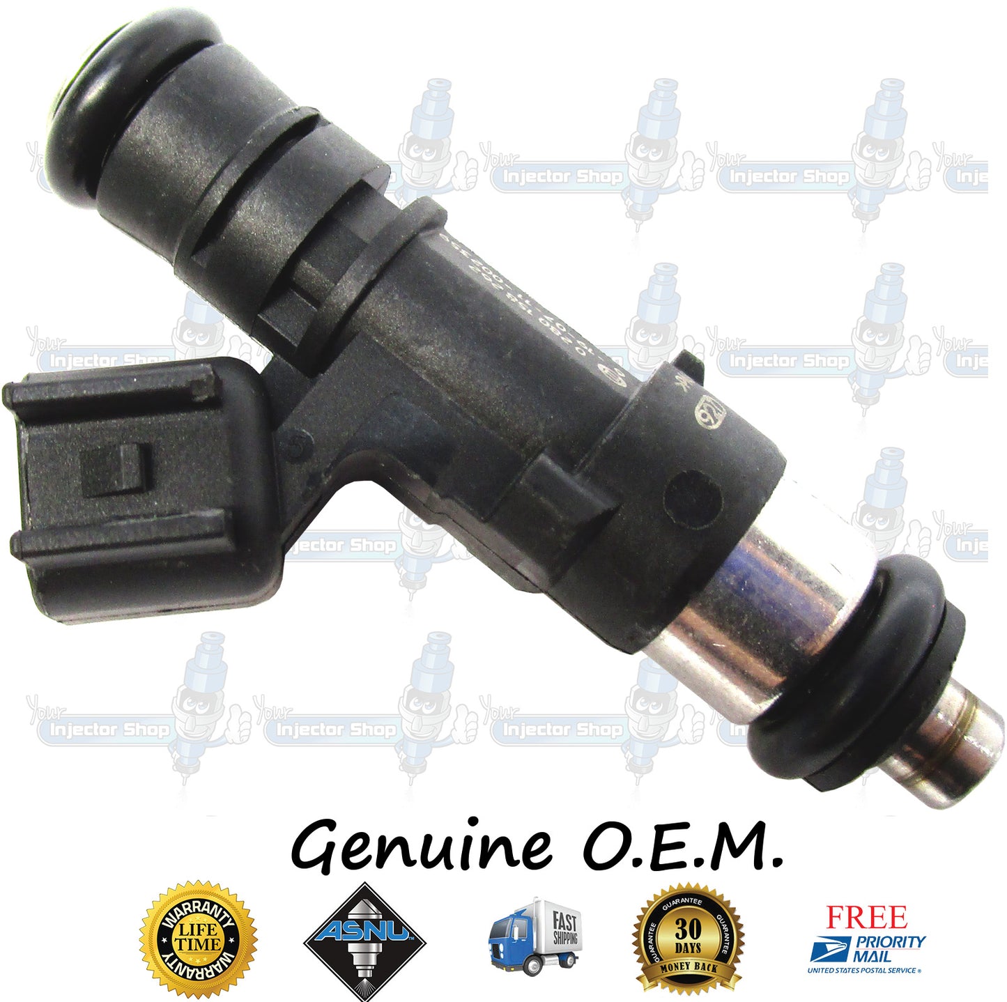 4x Genuine Fiat Mopar Fuel Injectors 04892844AA Bosch 0280158262 1.4L SOHC NA Multiair