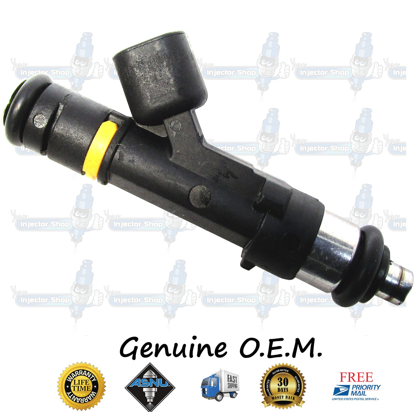 4x Genuine Mazda Fuel Injectors L3G5-13-250 6M8G-BA Bosch 0280158287 2.0L 2.3 DOHC L3