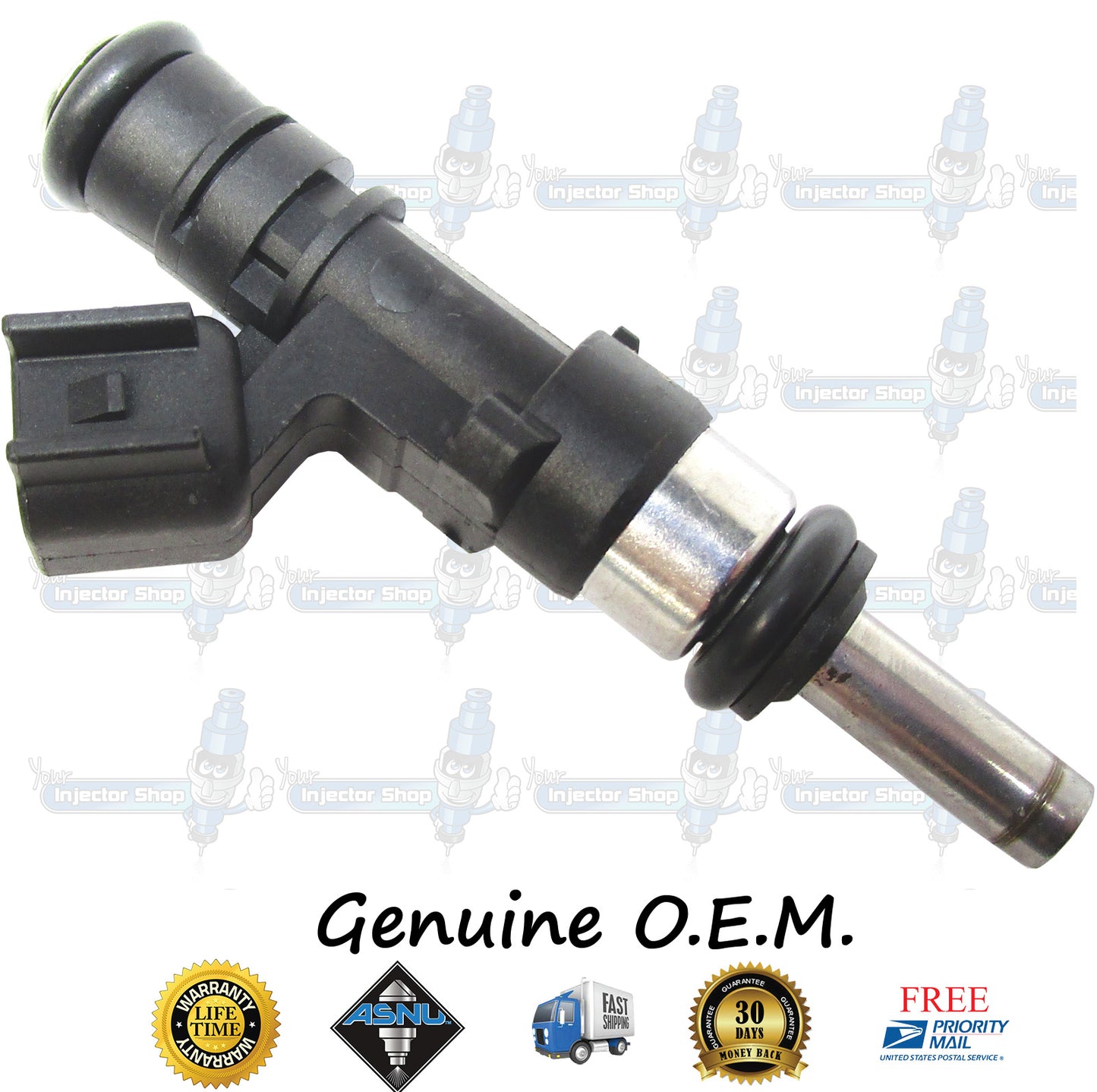 4x Genuine Fiat Mopar Fuel Injectors 04627652AA Bosch 0280158300 1.4L SOHC Turbo Multiair