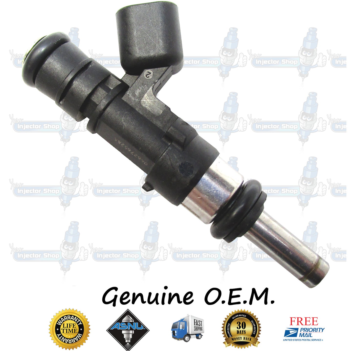 4x Genuine Fiat Mopar Fuel Injectors 04627652AA Bosch 0280158300 1.4L SOHC Turbo Multiair