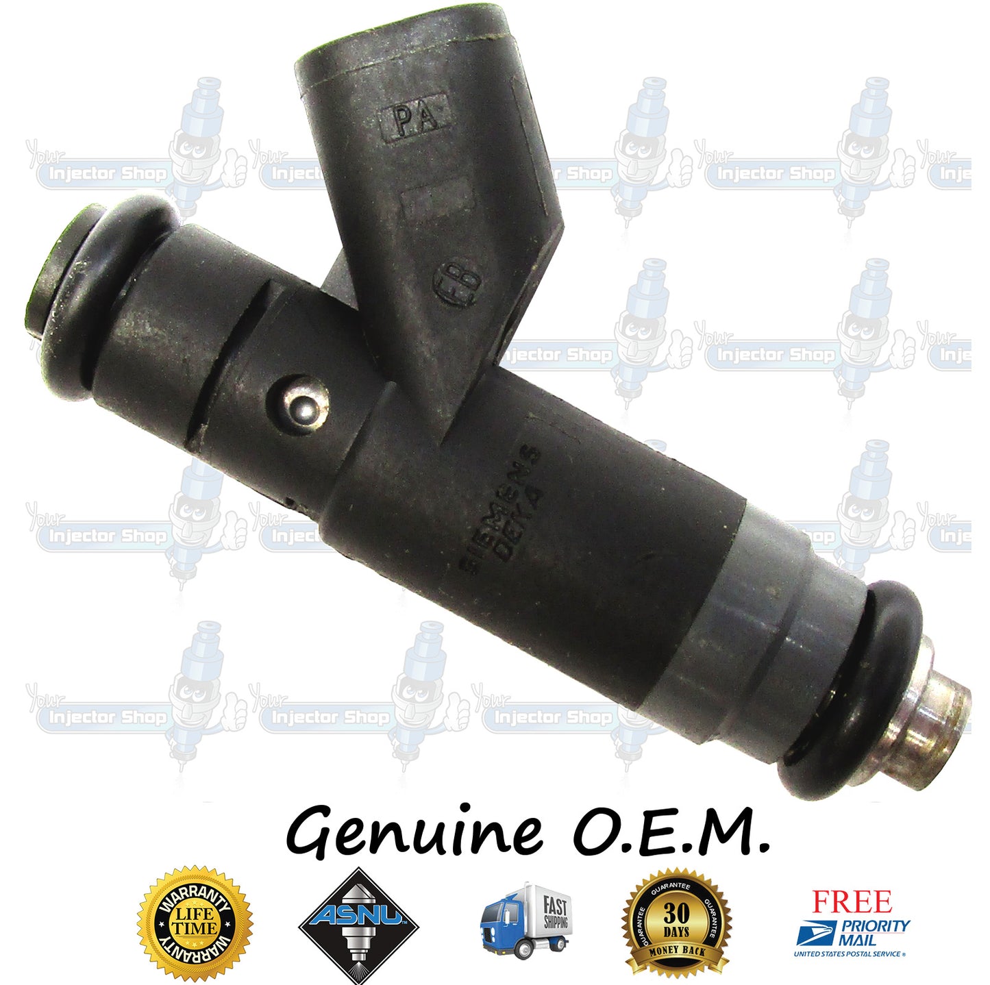 4x Genuine Mopar Fuel Injectors 04891573AB Siemens 2.0L SOHC A588 I4 2.4L DOHC EDZ