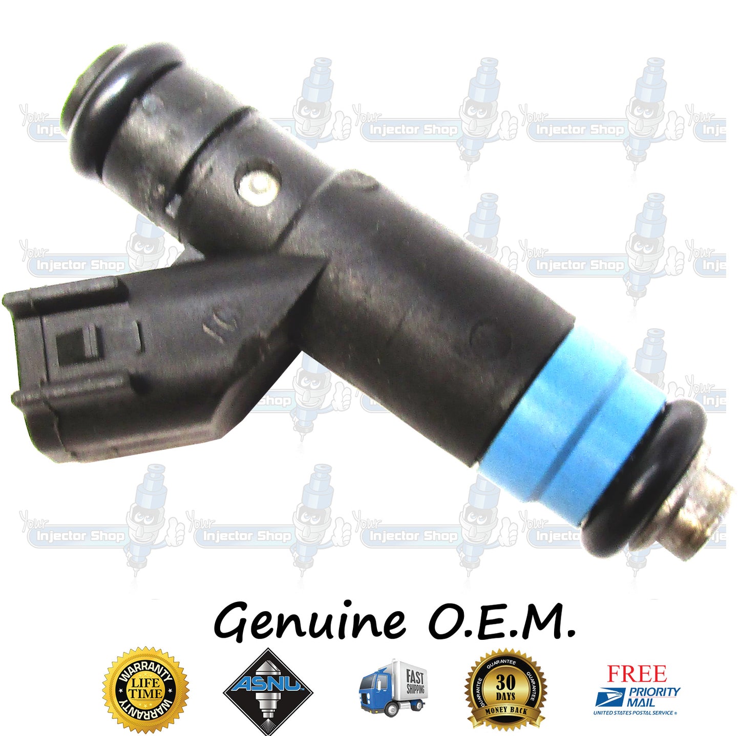 4x Genuine Mopar Fuel Injectors 04891574AB Siemens 2.4L DOHC I4 EDV EDT Turbocharged