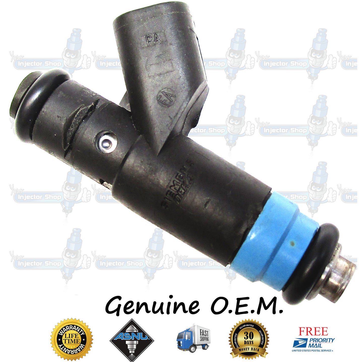 4x Genuine Mopar Fuel Injectors 04891574AB Siemens 2.4L DOHC I4 EDV EDT Turbocharged