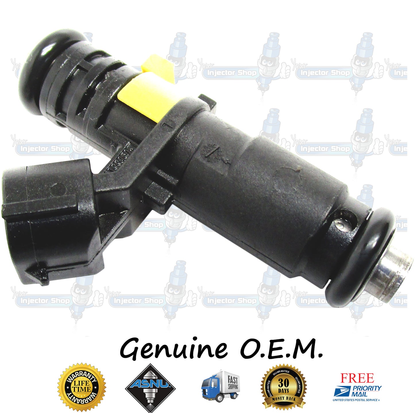 5x Genuine Volkswagen Fuel Injectors 07K906031B Siemens 2.5L I5 DOHC EA855