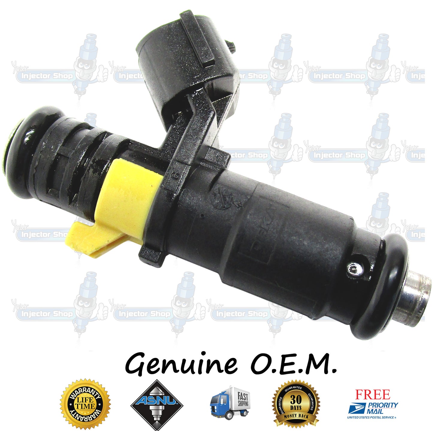 5x Genuine Volkswagen Fuel Injectors 07K906031B Siemens 2.5L I5 DOHC EA855