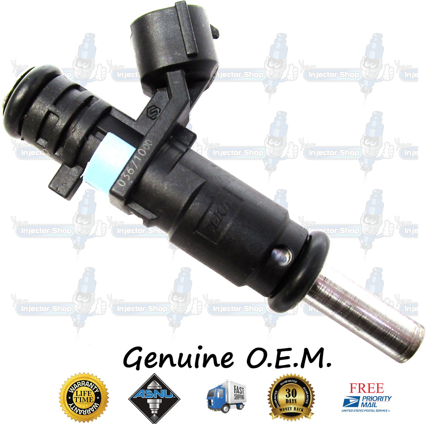 5x Genuine Volkswagen Fuel Injectors 07K906031C Siemens 2.5L I5 DOHC BPS