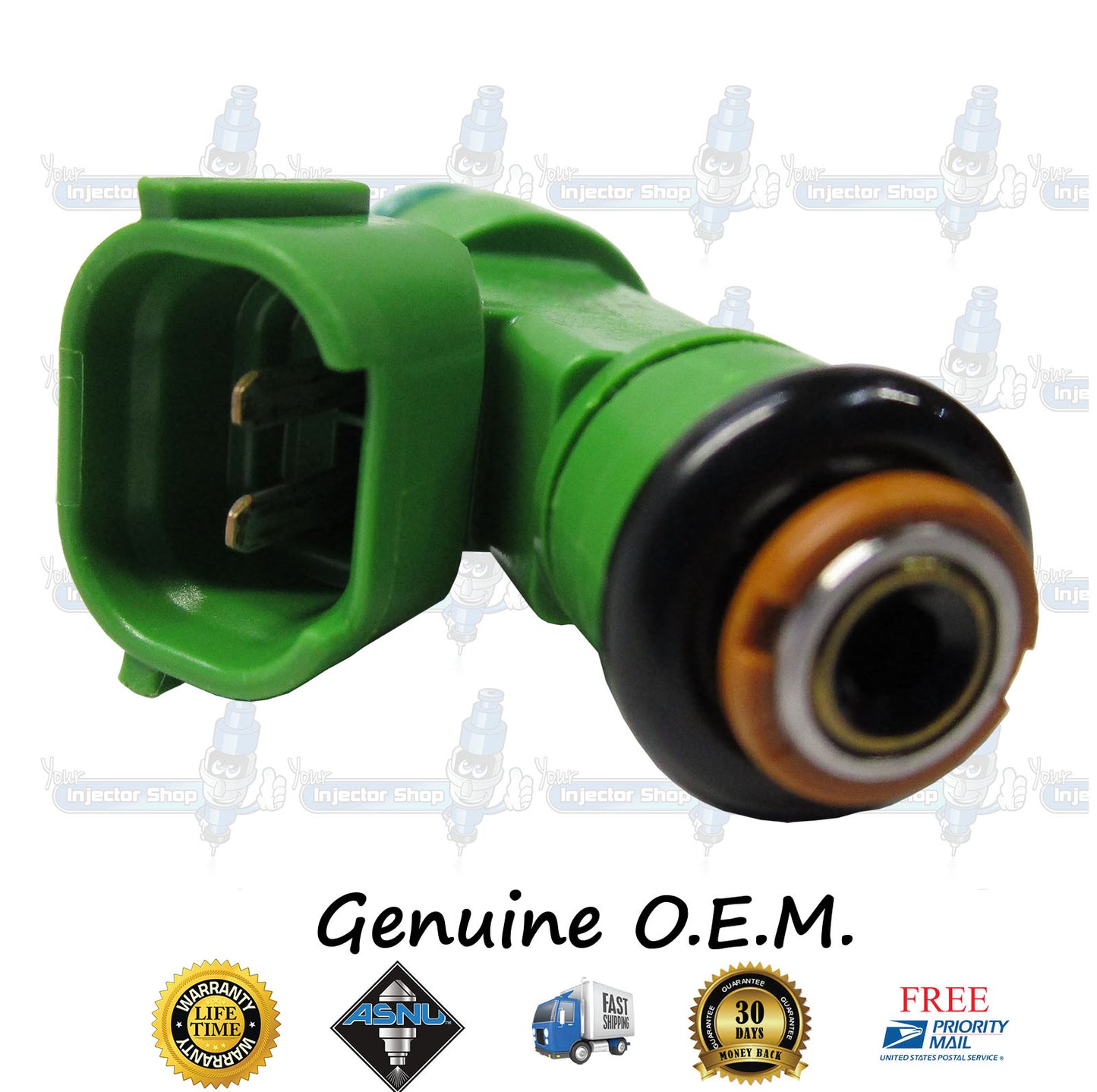 4x Genuine Nissan Fuel Injectors 16600-JK20A Denso 0940 QR25DE 2.5L I4 12 Hole Nozzle