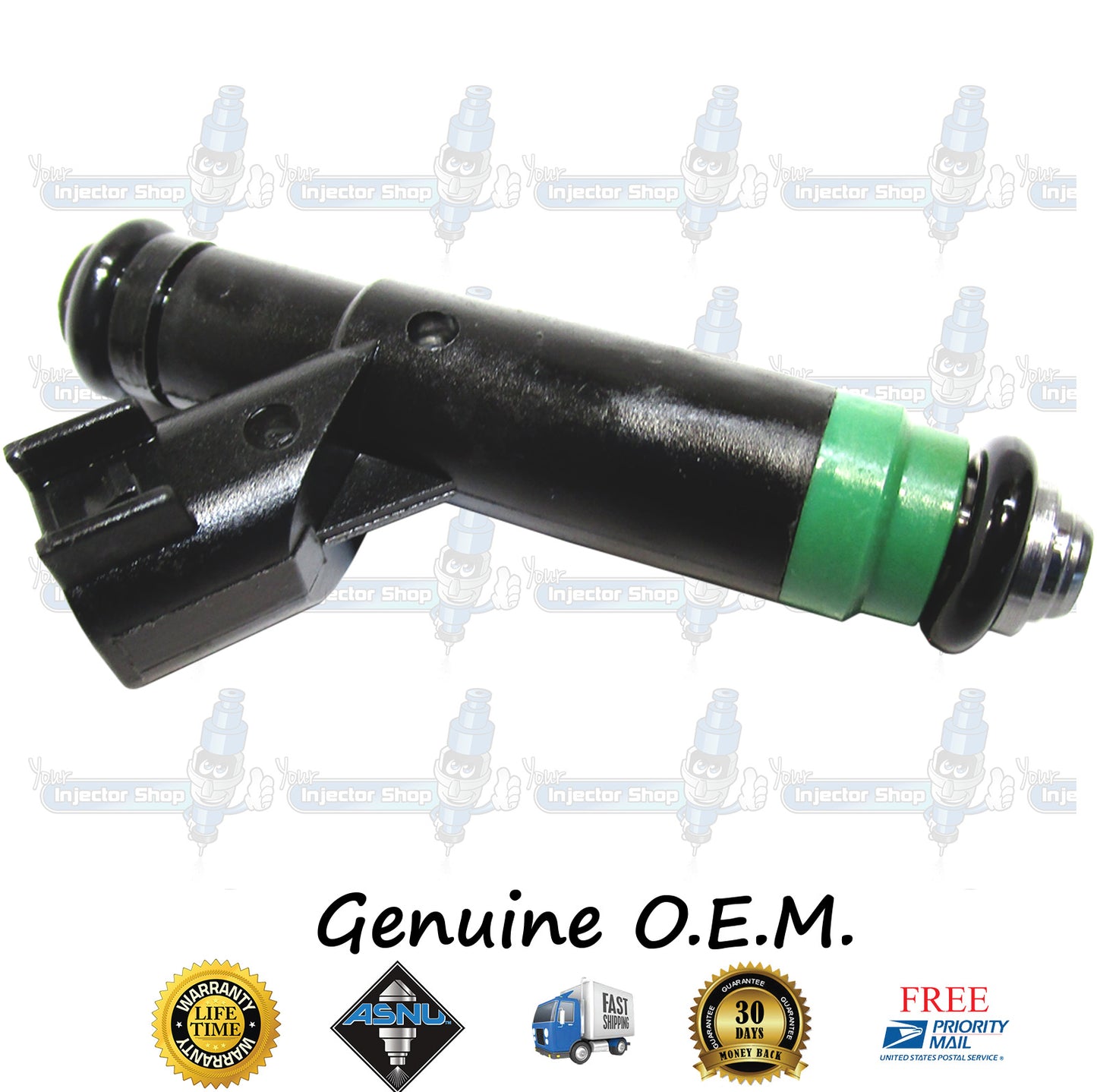 6x Genuine Ford Mazda Mercury Fuel Injectors 1F1E-D4B Siemens 3.0L OHV V6 182CID Vulcan
