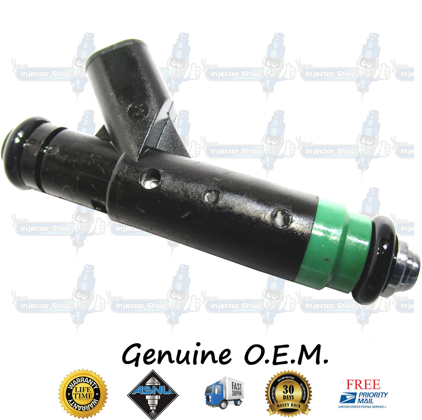 6x Genuine Ford Mazda Mercury Fuel Injectors 1F1E-D4B Siemens 3.0L OHV V6 182CID Vulcan