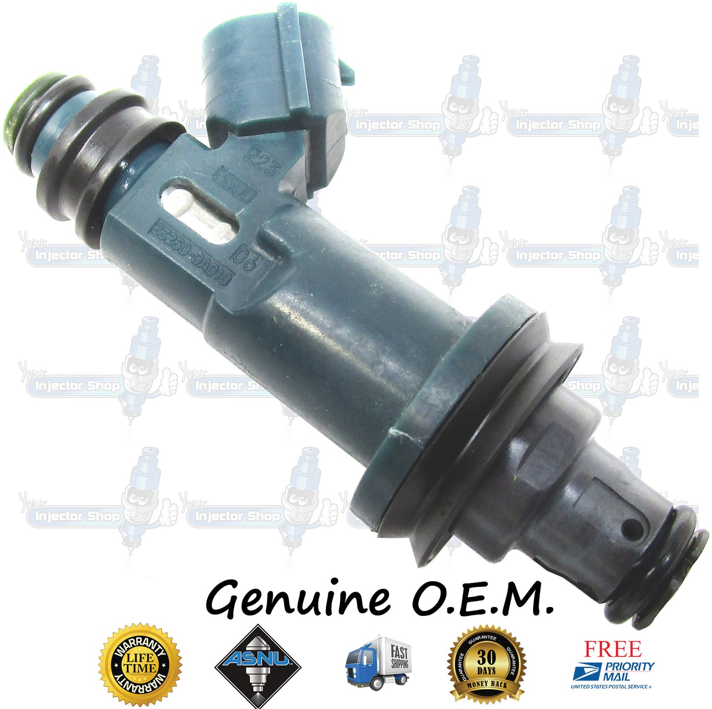 6x Genuine Toyota 195500-3130 Fuel Injectors 23209-0A010 23250-20020 23209-20020 Denso 3.0L DOHC NA 1MZ-FE