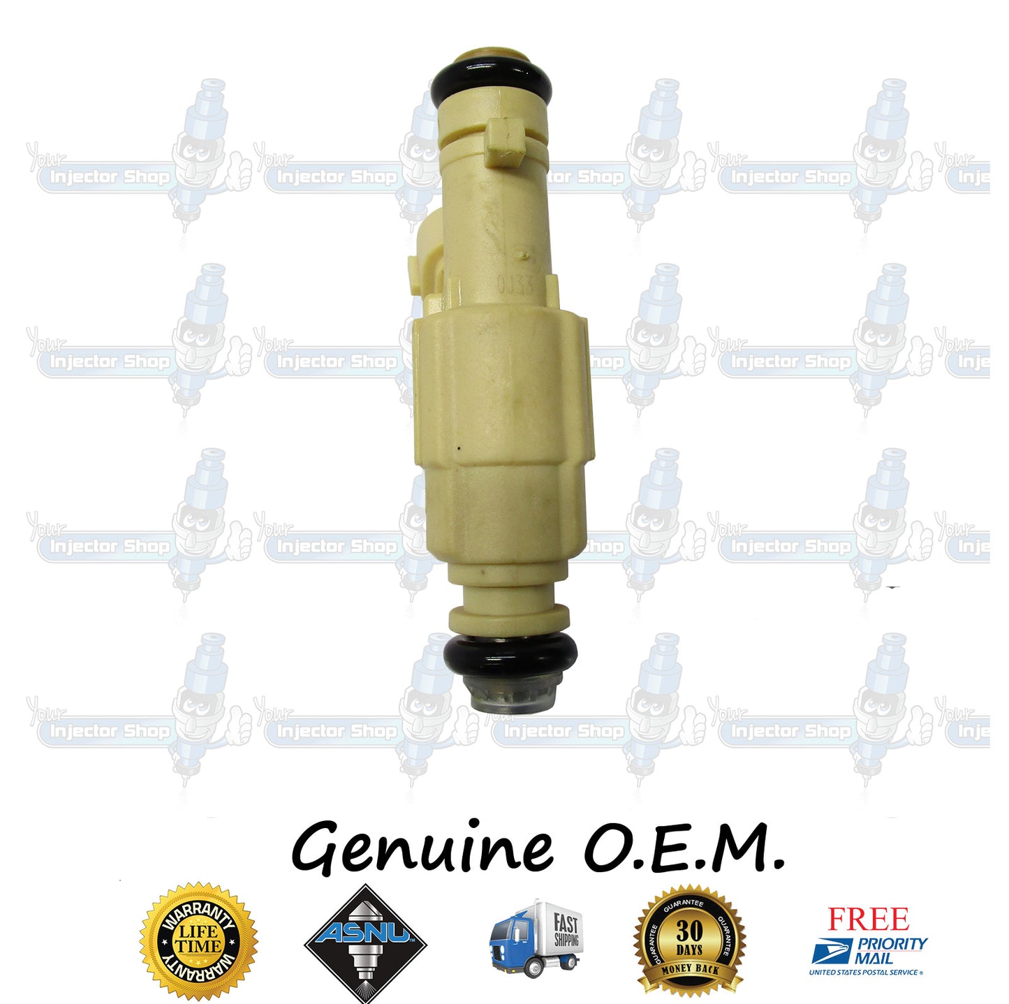 4x Genuine Hyundai Kia Fuel Injectors 35310-2G100 L050 2.0L DOHC I4 G4KD Theta