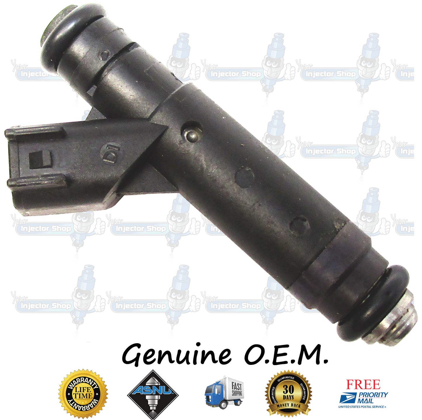 6x Genuine Ford Mercury Fuel Injectors 4F2E-A4B Siemens 3.9L Essex 4.2L ESG-642 OHV V6