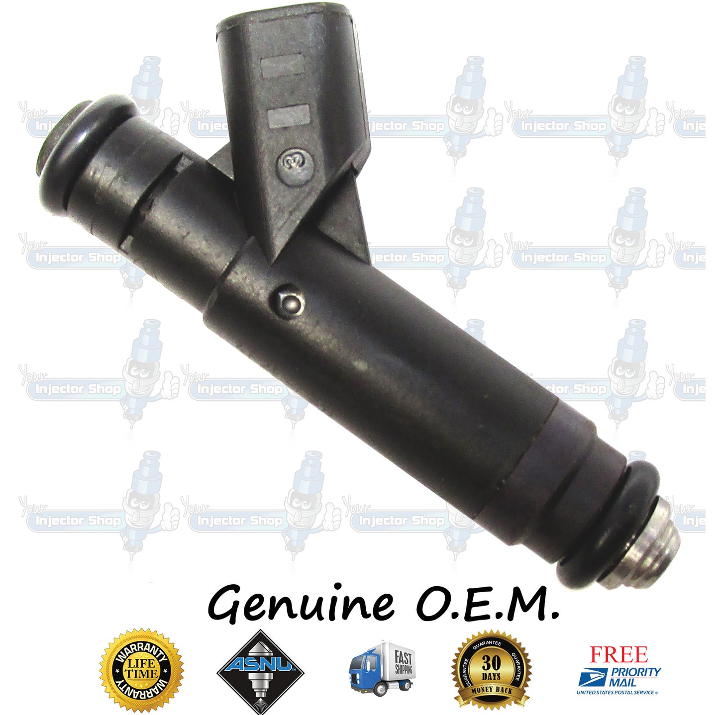 6x Genuine Ford Mercury Fuel Injectors 4F2E-A4B Siemens 3.9L Essex 4.2L ESG-642 OHV V6