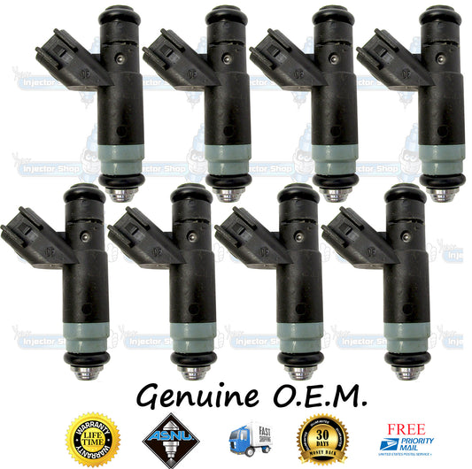 8x Genuine Mopar Dodge Fuel Injectors 53032142AC Siemens 5.7L OHV V8 345CID Hemi