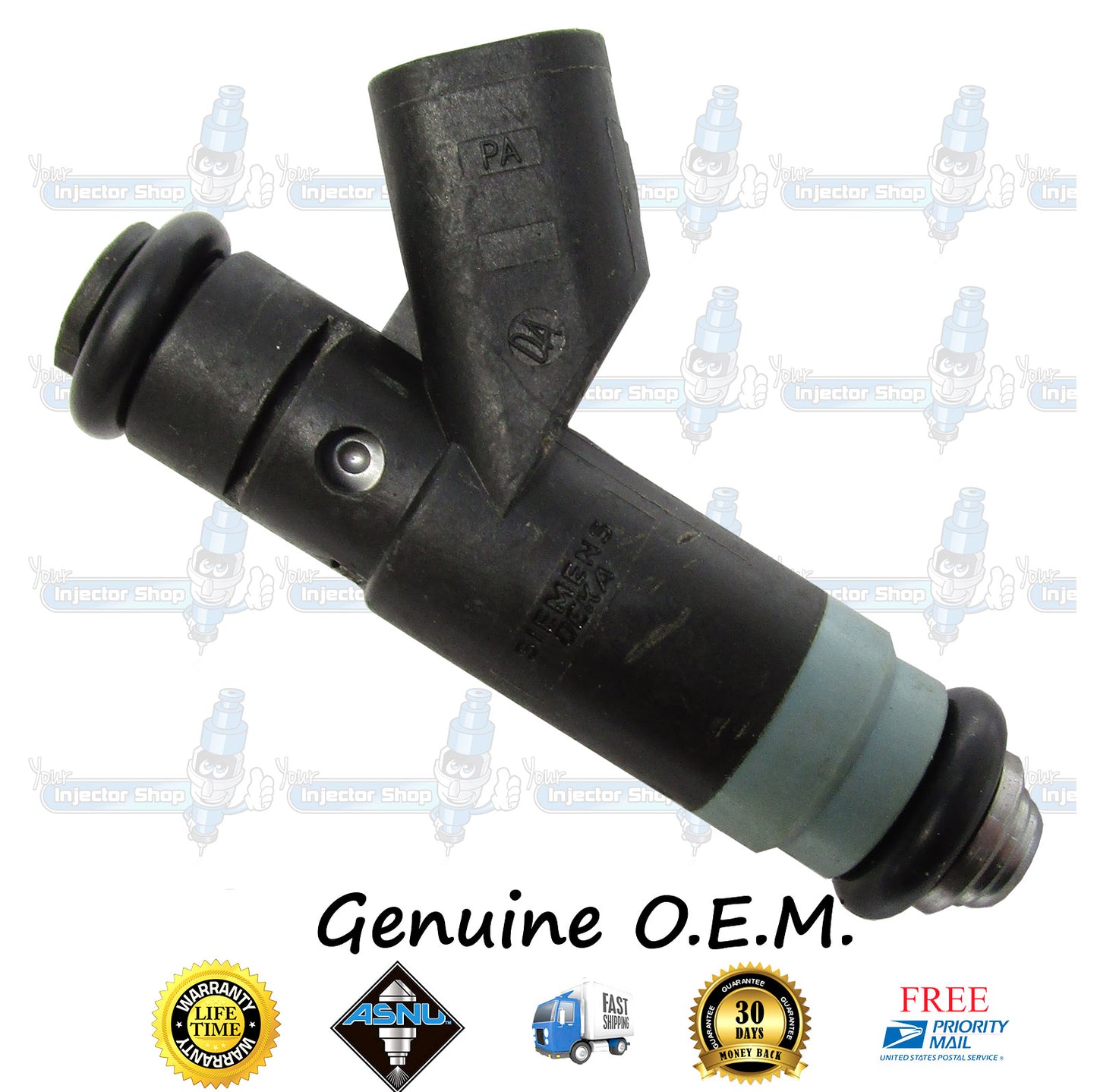 8x Genuine Mopar Dodge Fuel Injectors 53032142AC Siemens 5.7L OHV V8 345CID Hemi