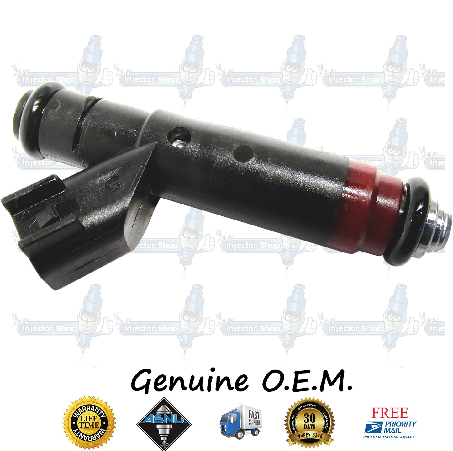 8x Genuine Mopar Dodge Jeep Fuel Injectors 53032145AA Siemens 4.7L SOHC V8 287CID PowerTech