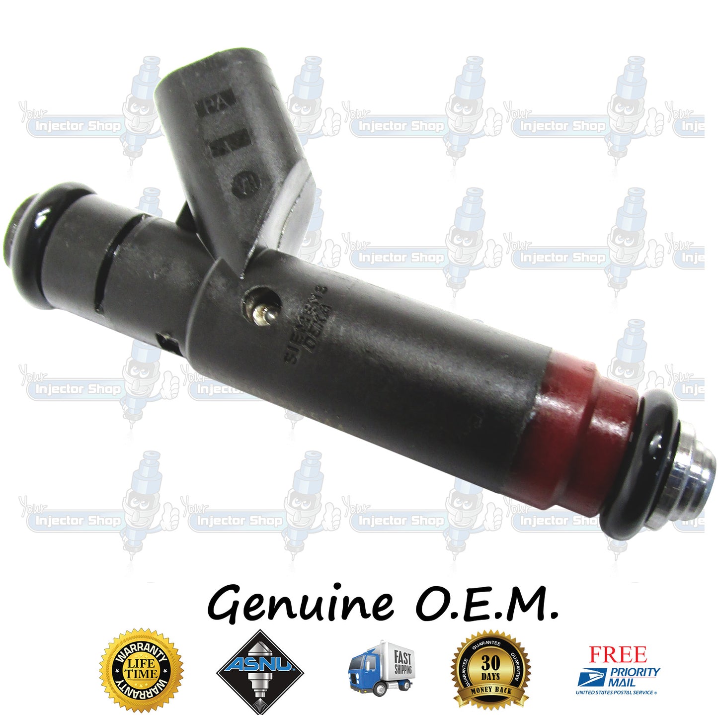 8x Genuine Mopar Dodge Jeep Fuel Injectors 53032145AA Siemens 4.7L SOHC V8 287CID PowerTech