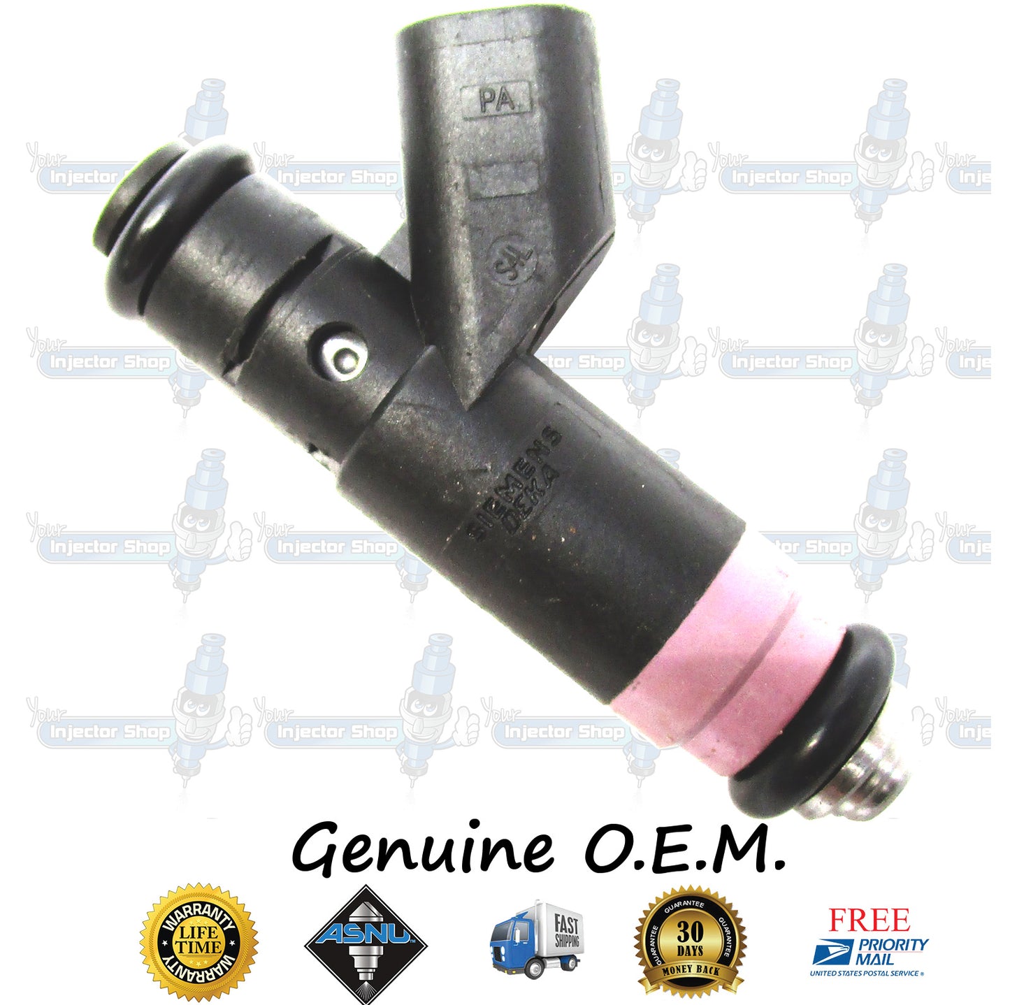 8x Genuine Mopar Dodge Fuel Injectors 53032713AA Siemens 5.7L OHV V8 345CID Hemi