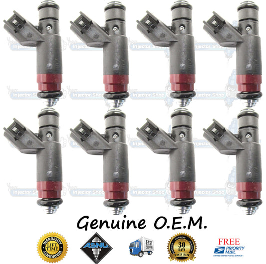 8x Genuine Mopar Dodge Chrysler Fuel Injectors 53032713AB Siemens 5.7L OHV V8 345CID Hemi