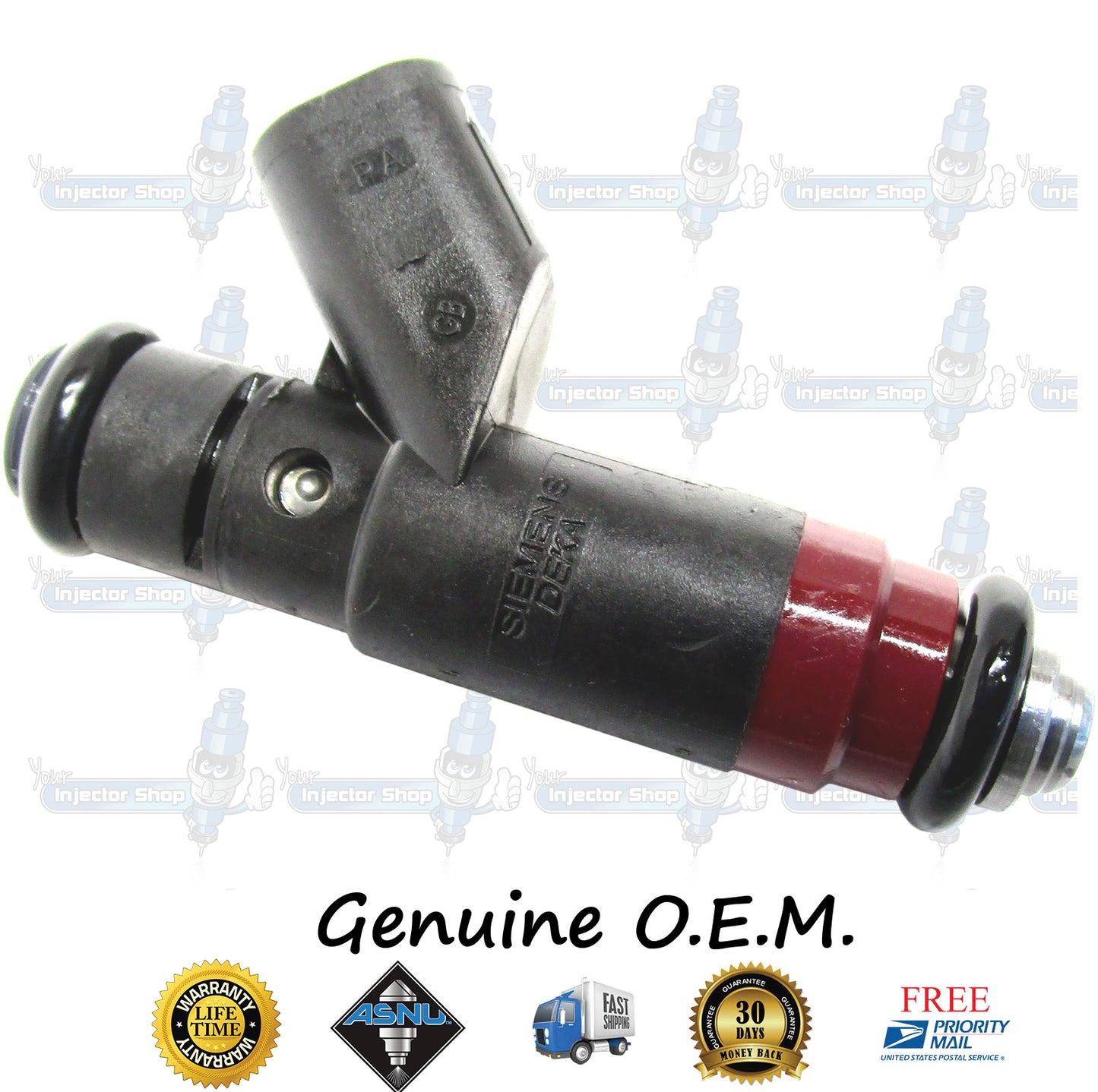 8x Genuine Mopar Dodge Chrysler Fuel Injectors 53032713AB Siemens 5.7L OHV V8 345CID Hemi